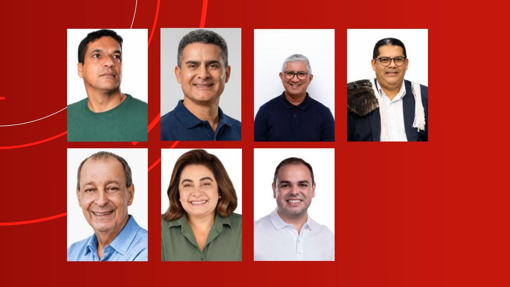 Veja o que fizeram os candidatos ao governo do AM nesta terça-feira (1º)