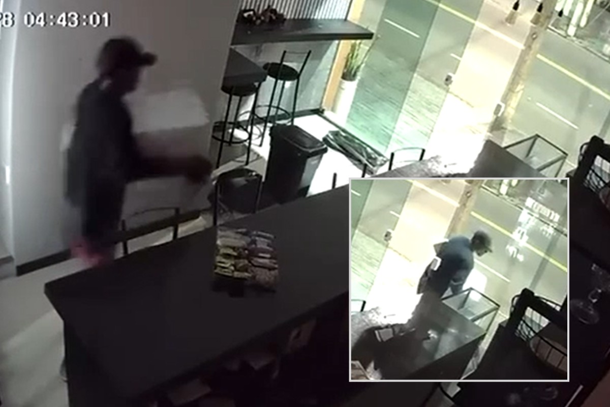 Comércio é invadido e tem TV, micro-ondas e bebidas furtados em Campos