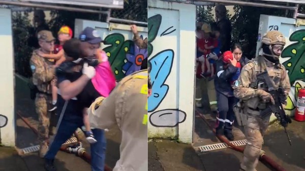 Homem faz 13 crianças reféns em creche de Curitiba, ameaça atear fogo e é morto pela polícia