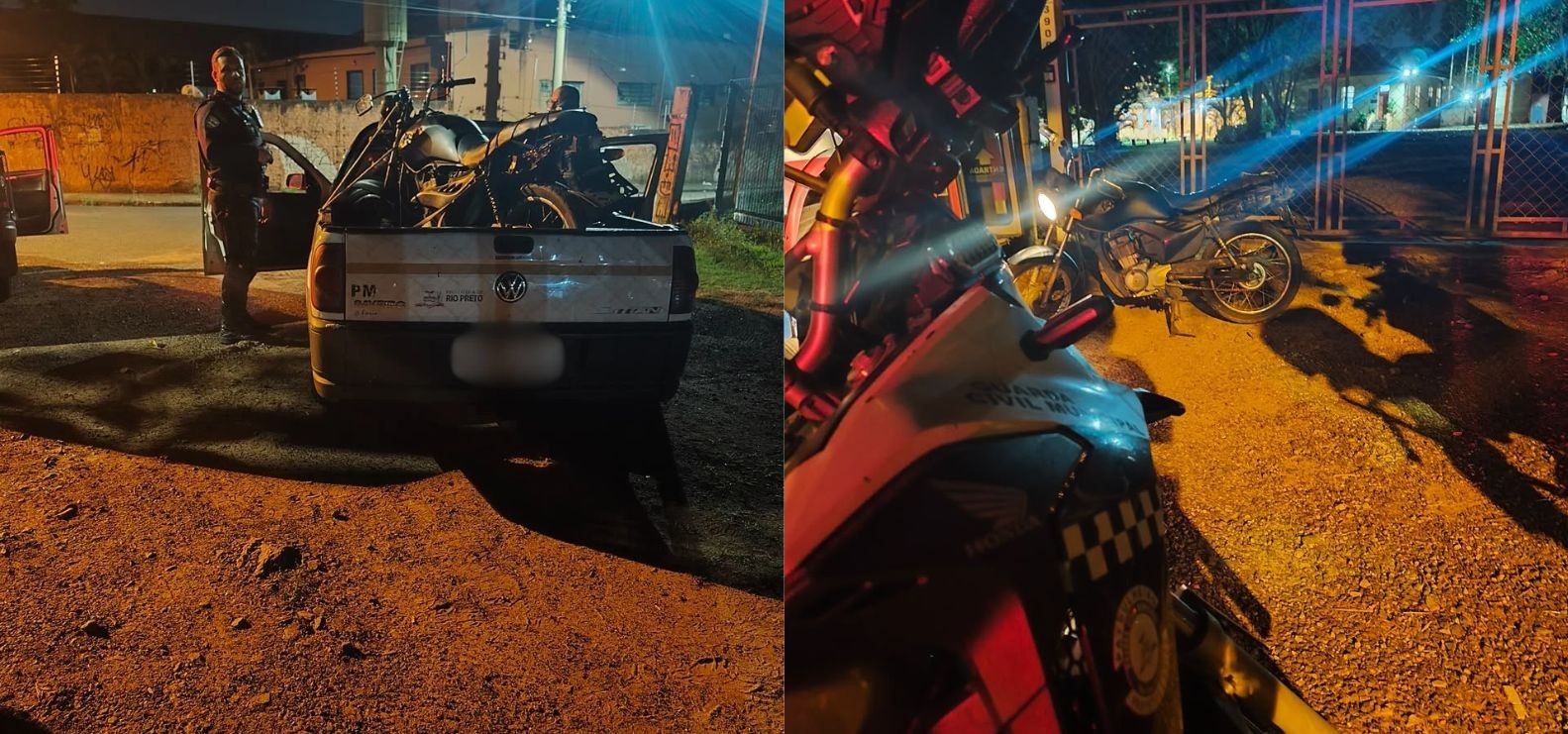 Jovem sem habilitação é preso após tentar fugir nadando em represa