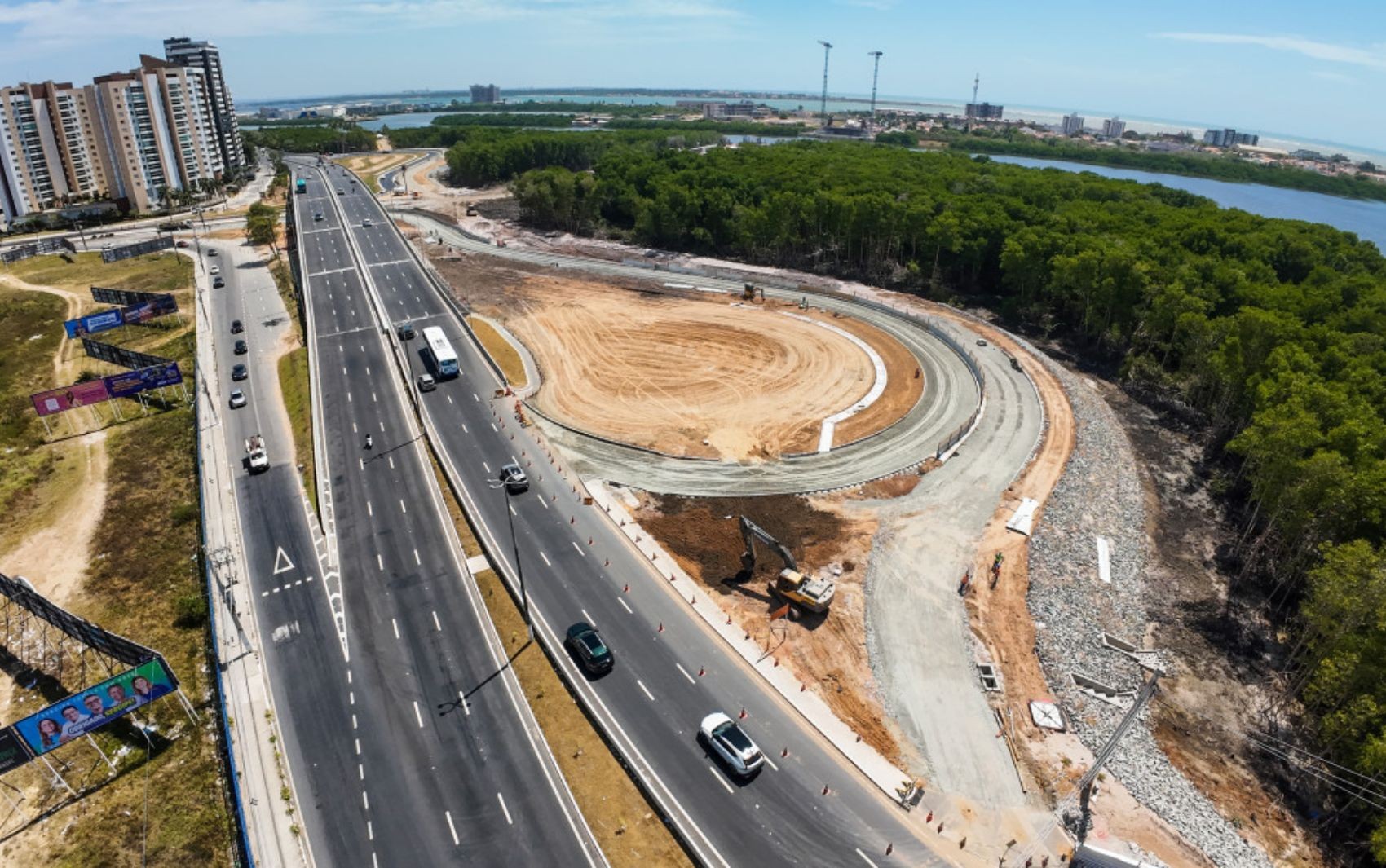 Segunda alça do Complexo Maria do Carmo em Aracaju será liberada; veja como fica o trânsito